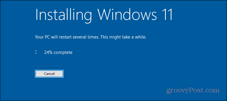 installing windows 11