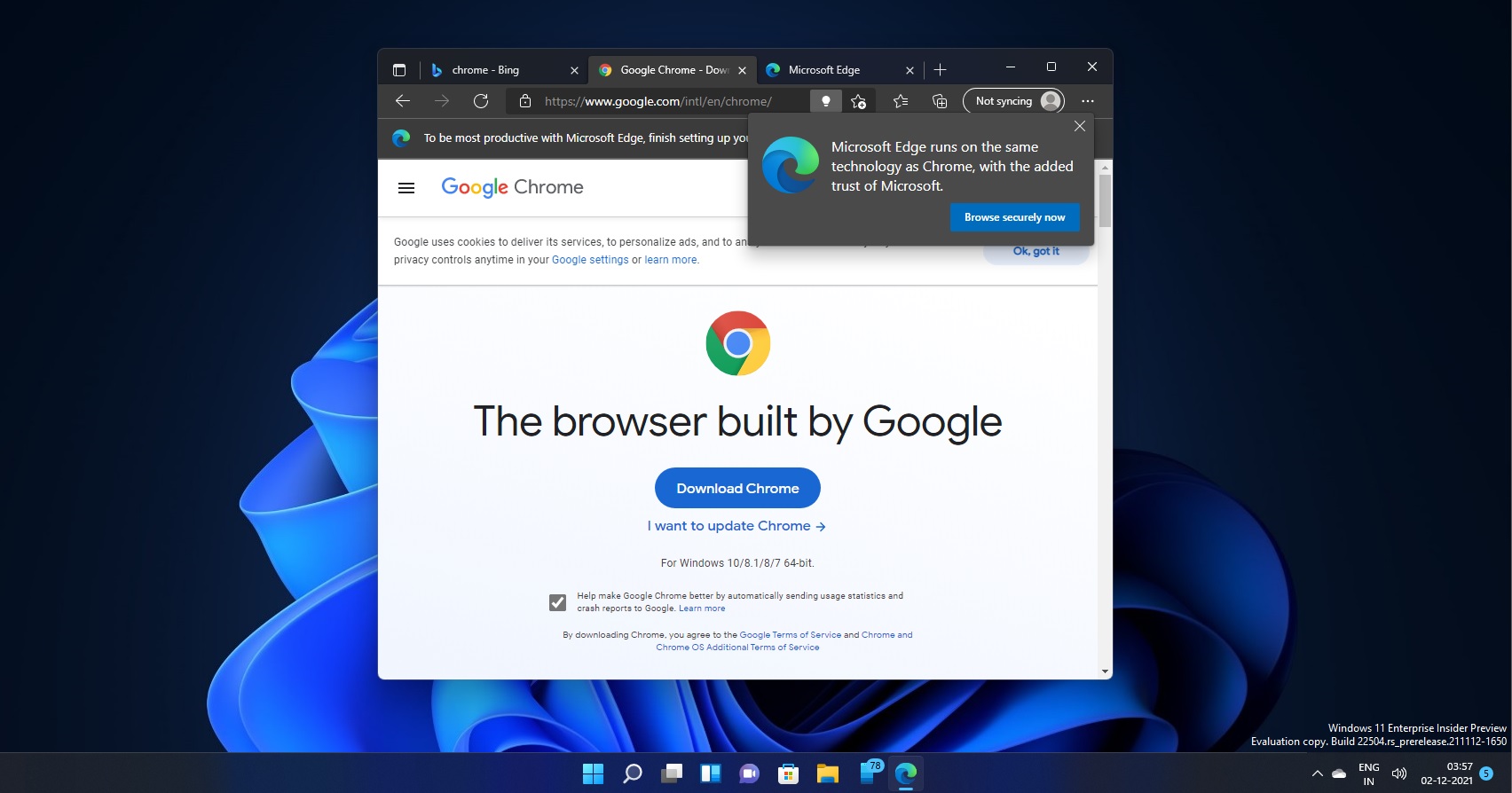 Windows 11’s Edge is trying to dissuade users from downloading Chrome – WindowsLatest