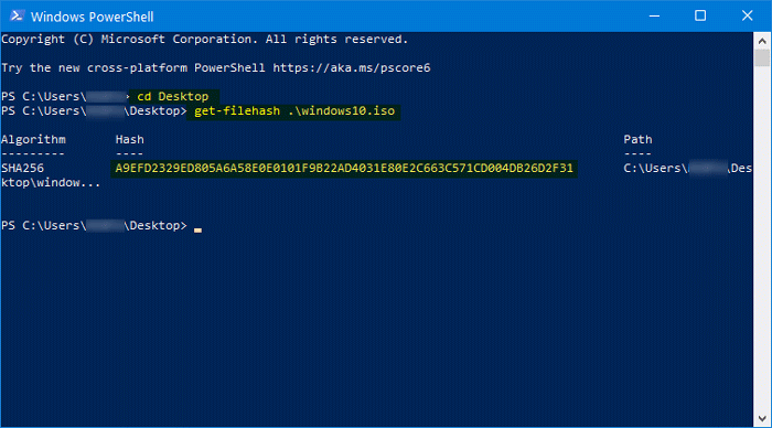 How to verify Windows ISO file hash using PowerShell in Windows 11/10 – TWCN Tech News