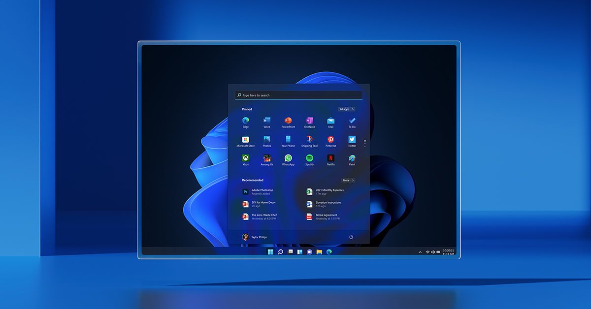 Windows 11 is getting some much-needed taskbar and Start menu improvements – The Verge