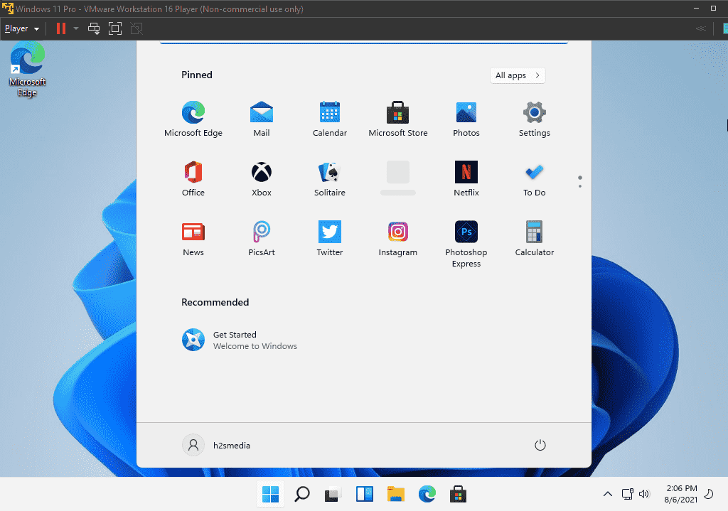 How to install Windows 11 on VMware Player virtual machine – H2S Media