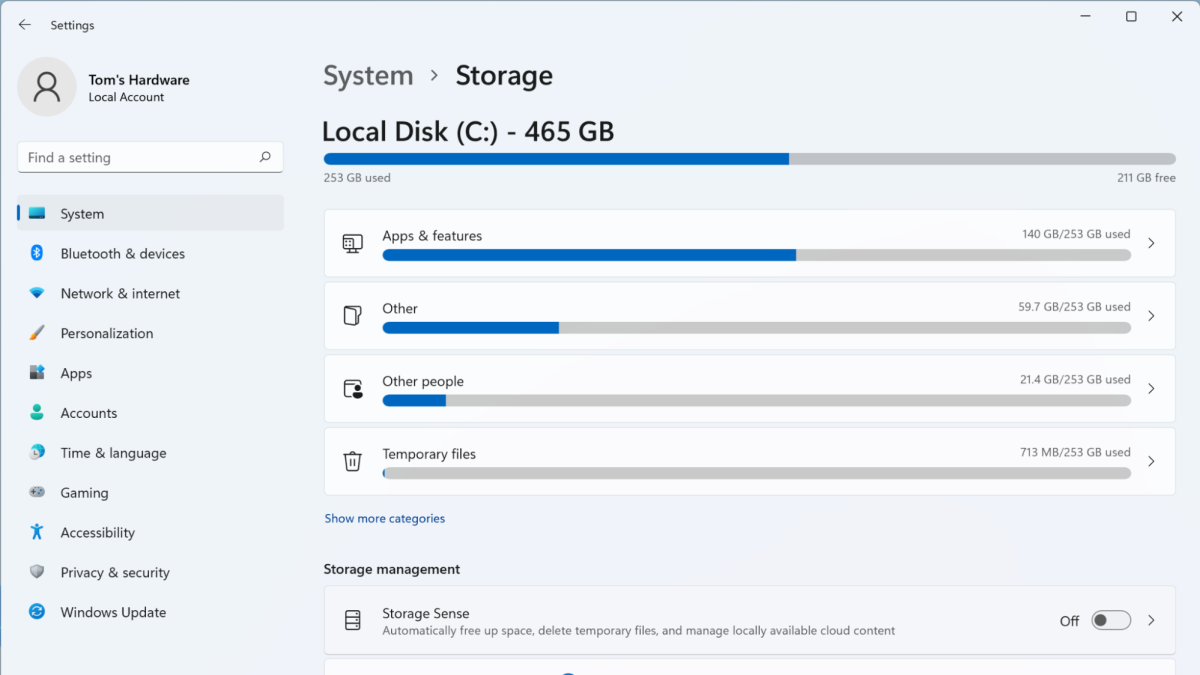 How to Save Space on Windows 11 – Tom's Hardware