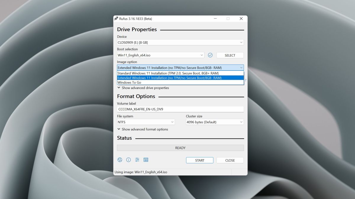 Updated burning tool makes it easy to ignore Windows 11 system requirements – PC Gamer