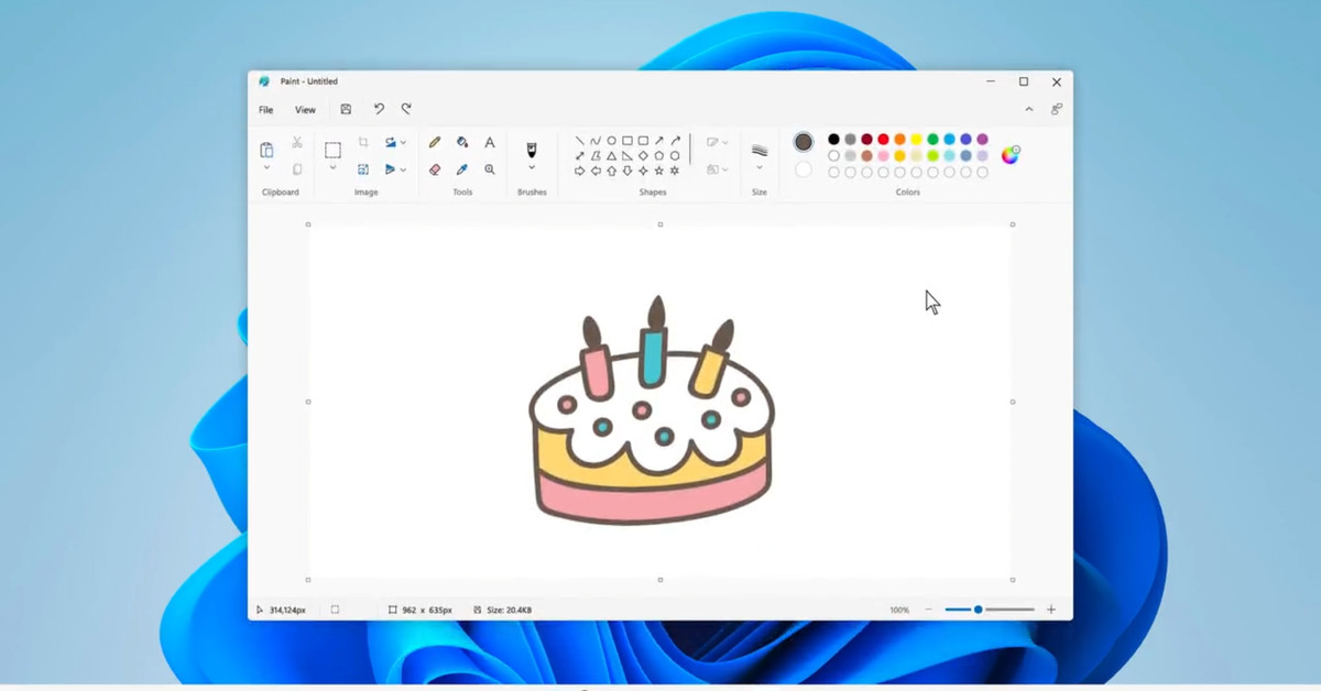 Microsoft’s new Paint redesign for Windows 11 includes a dark mode – The Verge