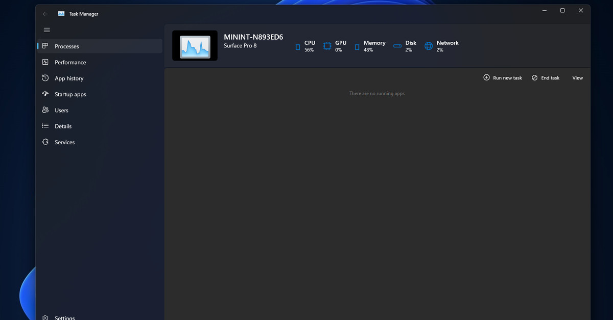 Windows 11 is getting a new Task Manager design – The Verge