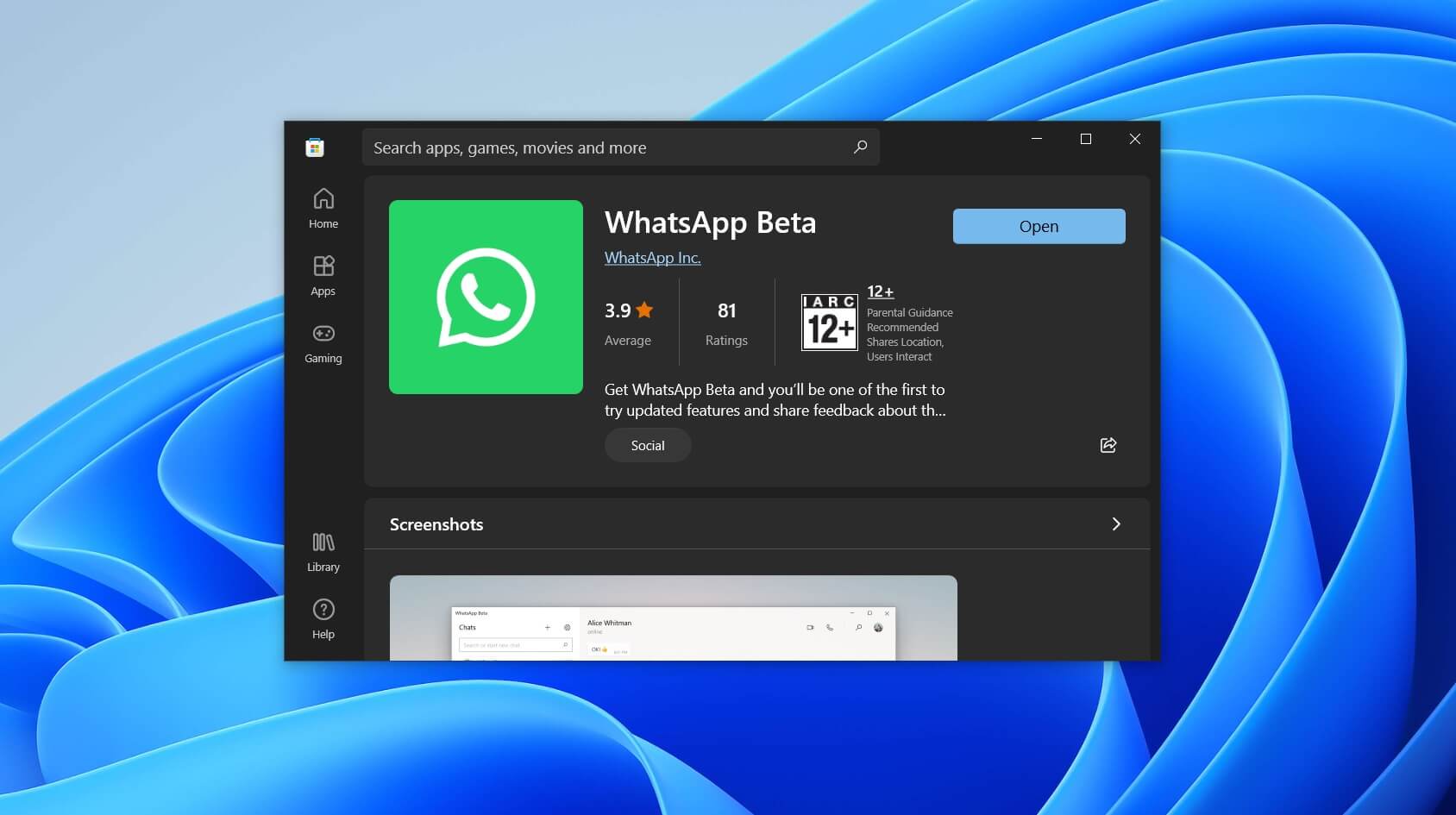 WhatsApp UWP beta now uses native Windows 11 controls – WindowsLatest
