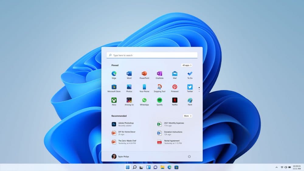 Windows 11 desktop