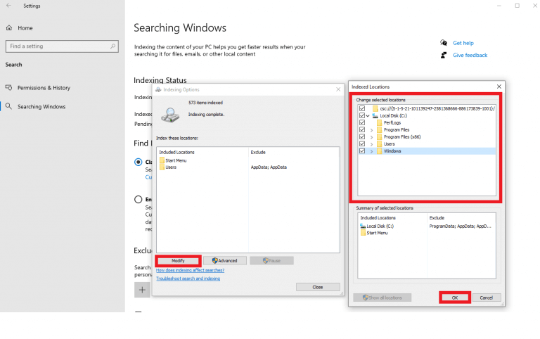How To Hide Folders And Files From Search On Windows 10 And Windows 11 - Modify Location search on windows