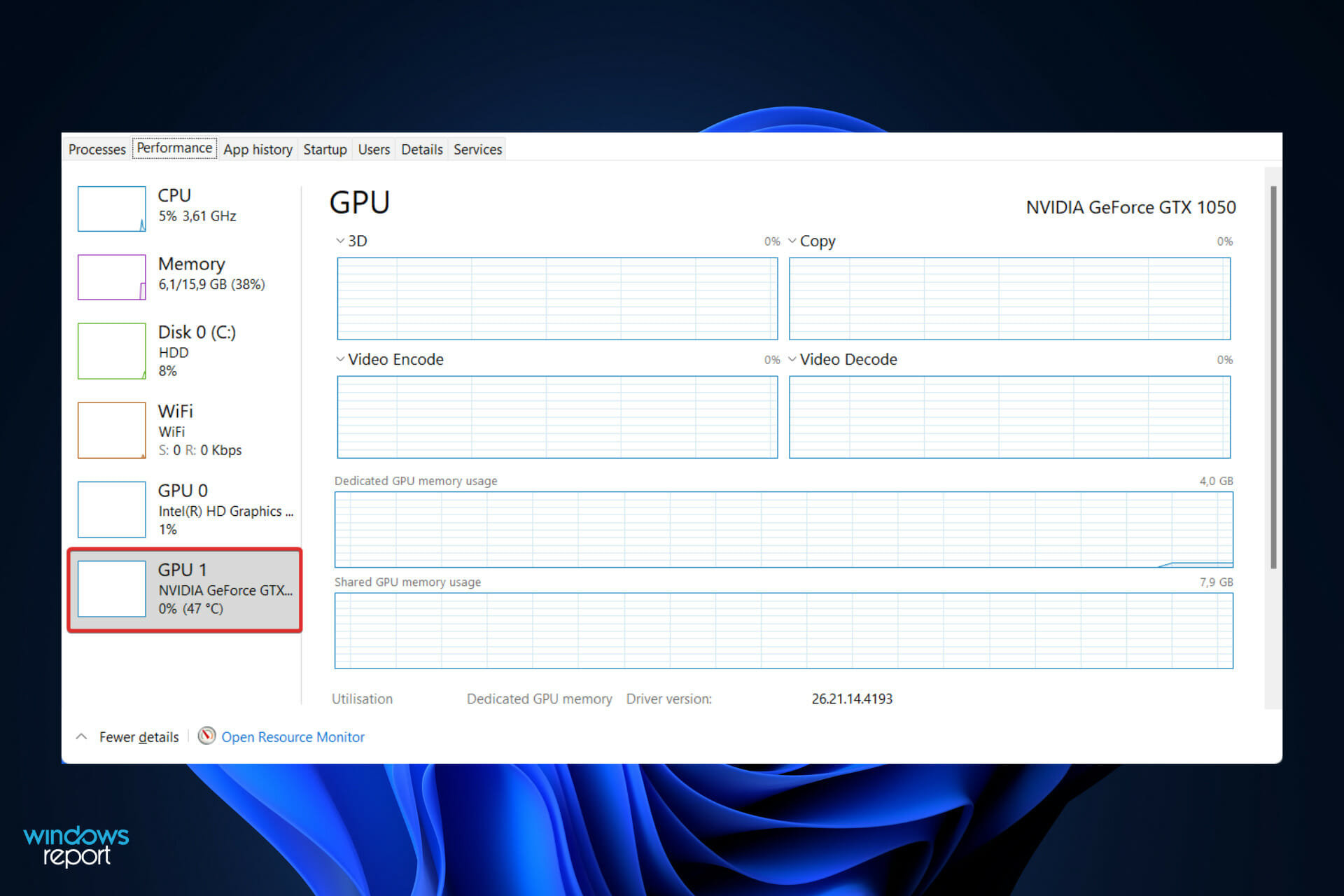 How to check Windows 11's GPU temperature – WindowsReport.com