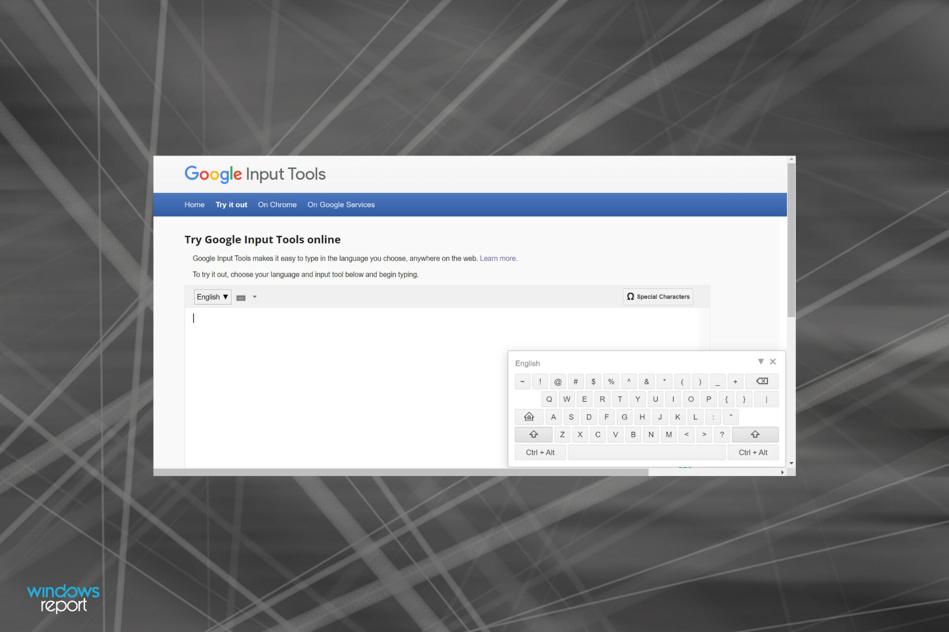 How to download and use Google Input Tools for Windows 11 – WindowsReport.com