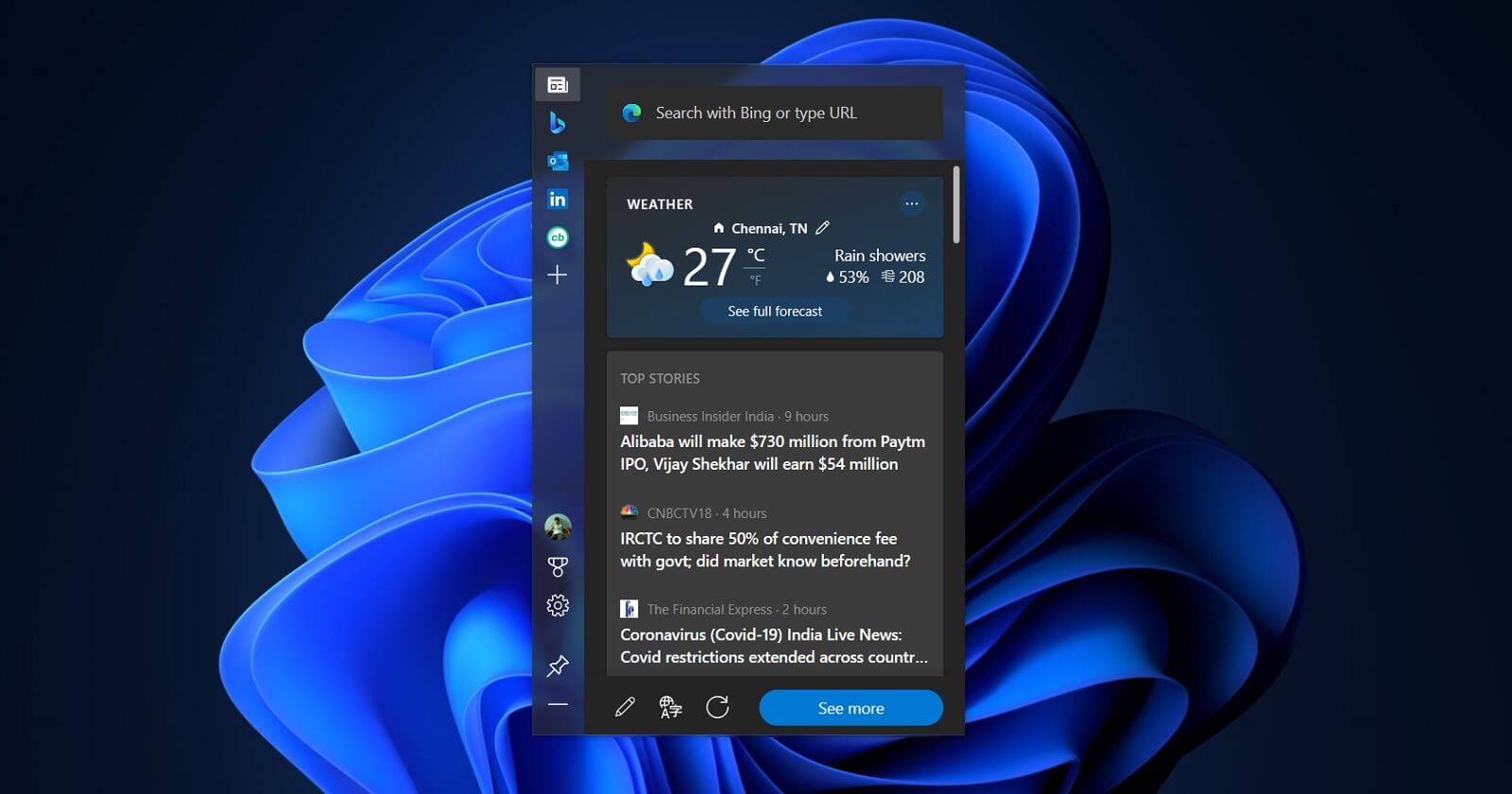 Microsoft Edge 98 is out with new Edge Bar for Windows 11, Windows 10 – WindowsLatest