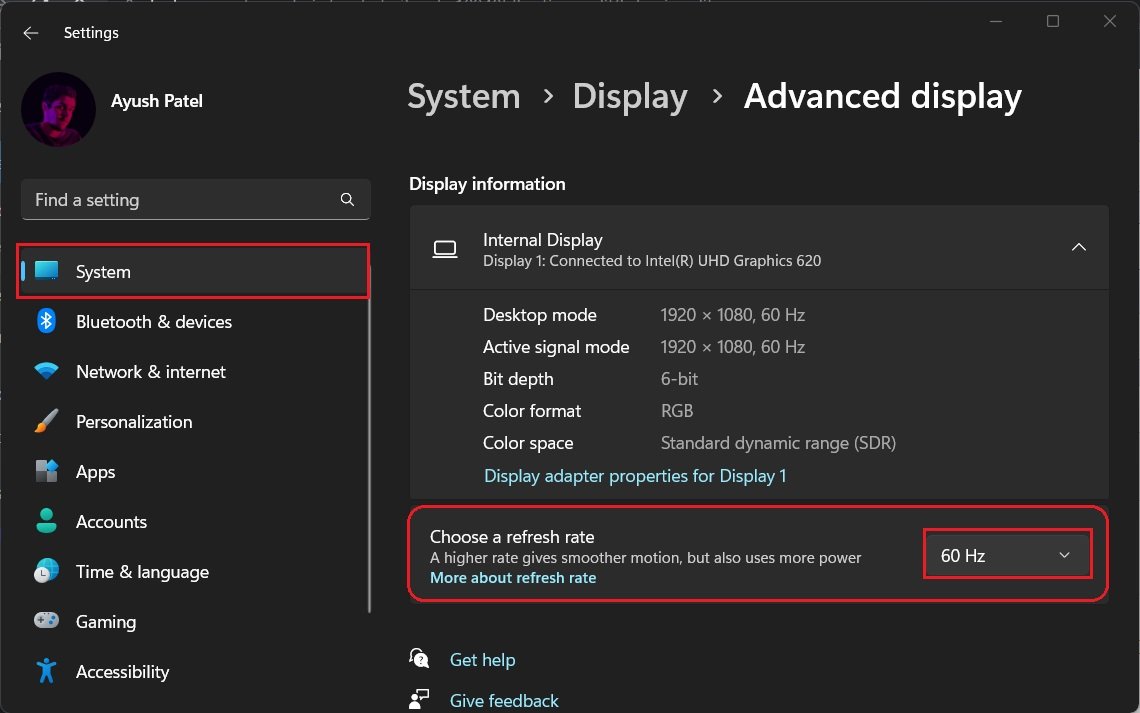 using dynamic refresh rate on laptops with high refresh rate displays using dynamic refresh rate on laptops with high refresh rate displays