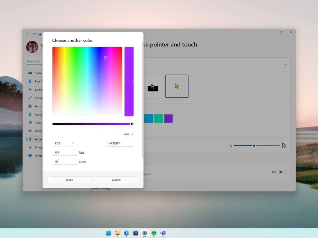 How to change your mouse cursor color on Windows 11 – OnMSFT.com