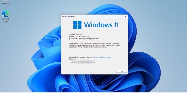 A comprehensive overview of Windows 11 22H2, the OS’s first big yearly update – Ars Technica