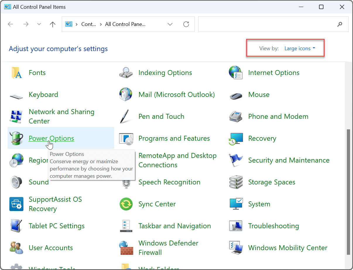 close a laptop and use a monitor on Windows
