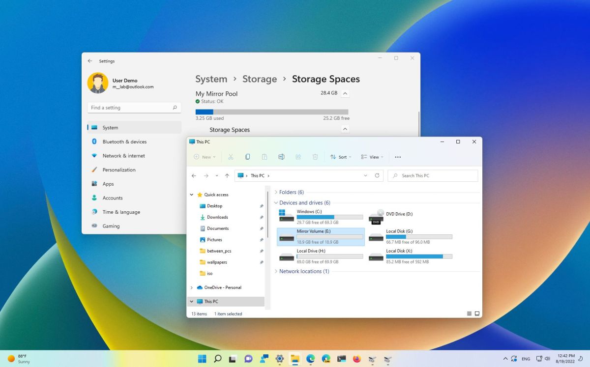 How to create mirror volume on Windows 11 – Windows Central
